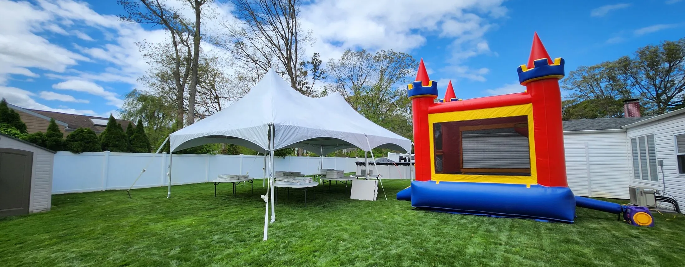 Party extras and combo setups on Long Island NY