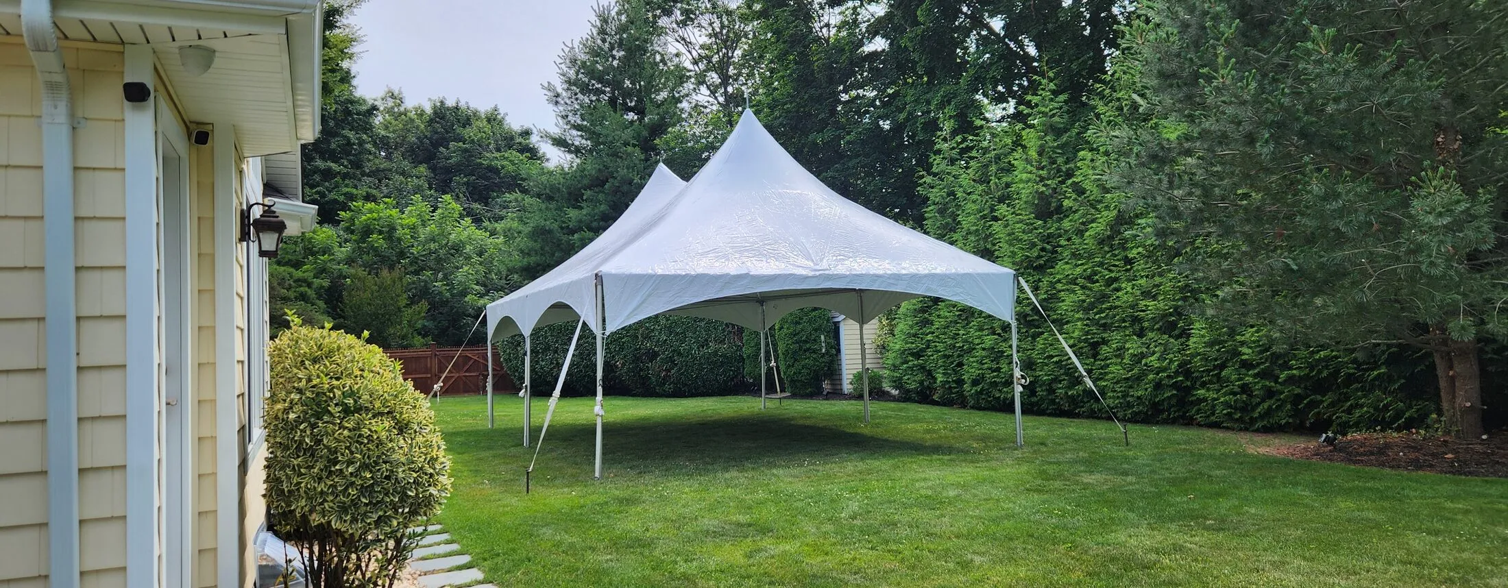 High peak tent rental on Long Island NY