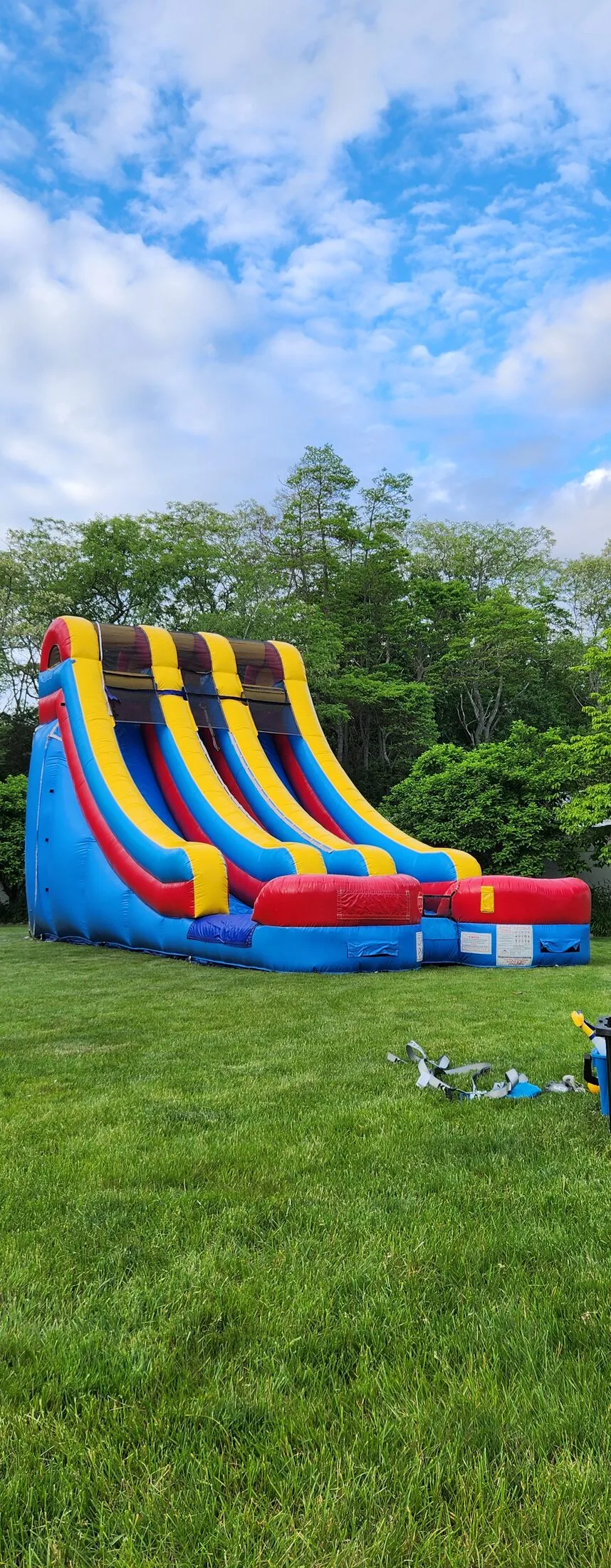 Inflatable water slide rentals on Long Island NY